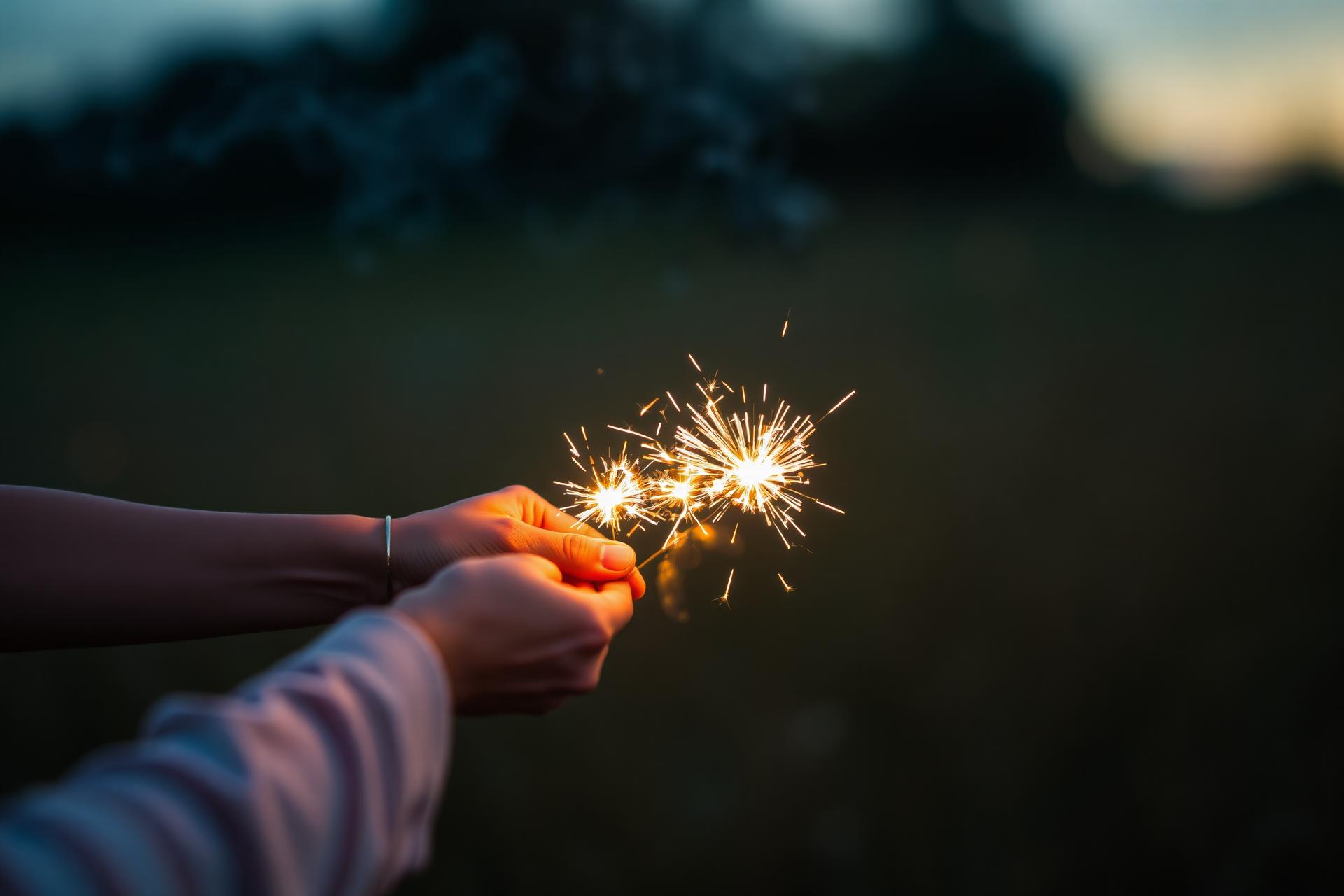 Sparklers in the dark — strategic, intentional, economically defensible joy.